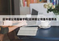 区块链公司是骗子吗[区块链公司值不值得去]